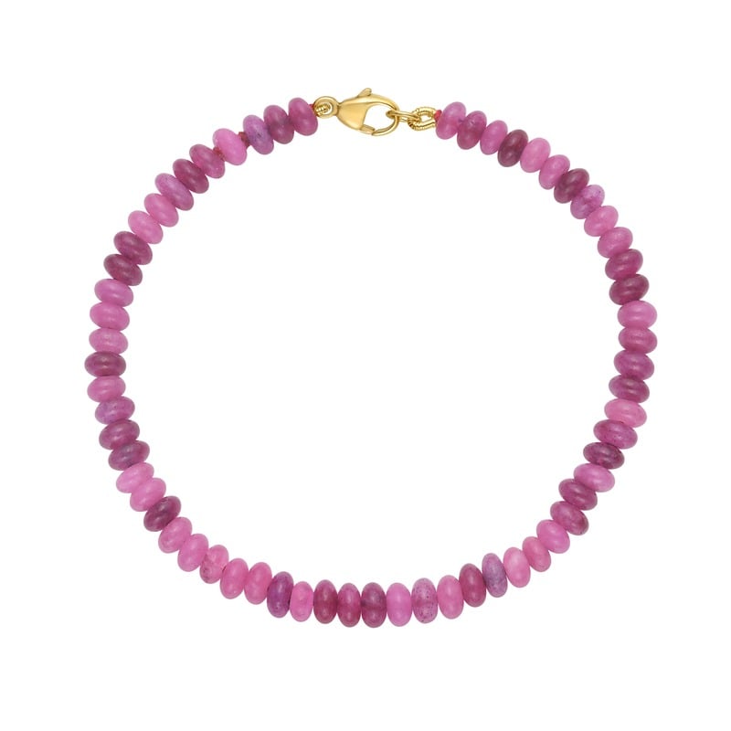 Multi Aqua Bead Bracelet