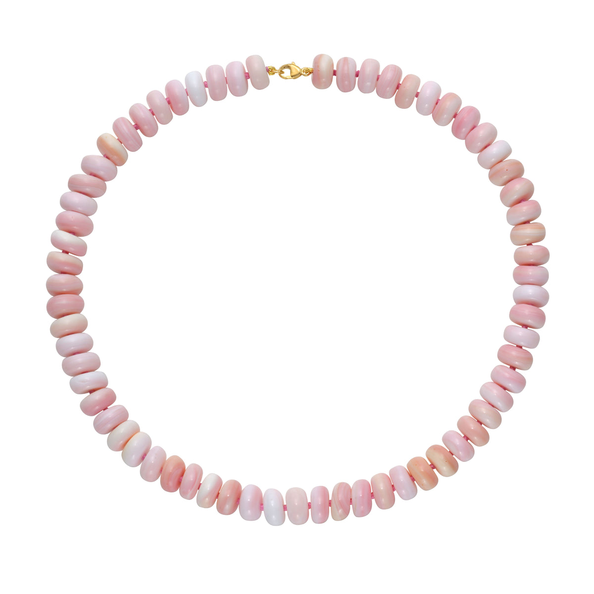 Conch Shell Bead Necklace