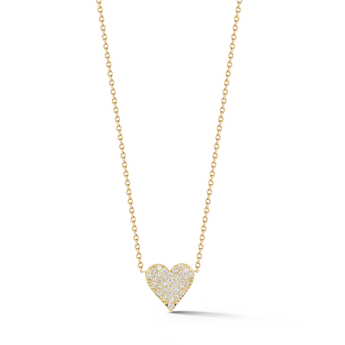 Mini Diamond Heart Necklace