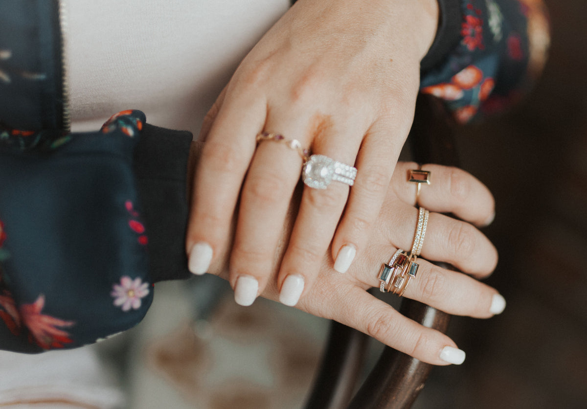 Diamond "Forever" Ring