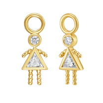 Girl Diamond Ear Charm