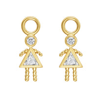 Girl Diamond Ear Charm