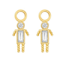 Boy Diamond Ear Charm
