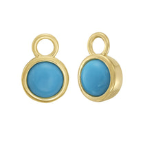 Turquoise Cabochon Ear Charm