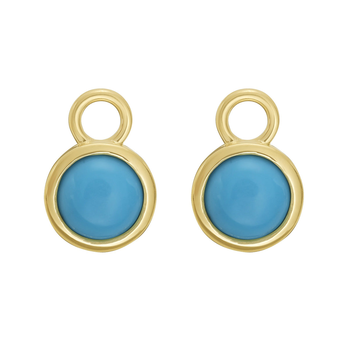Turquoise Cabochon Ear Charm