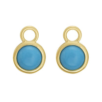 Turquoise Cabochon Ear Charm