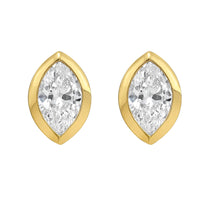 Marquise Diamond Studs