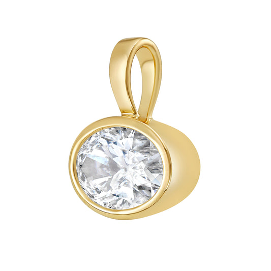 Oval Diamond Pendant – 2 Carat
