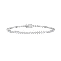 Diamond Tennis Bracelet – White Gold