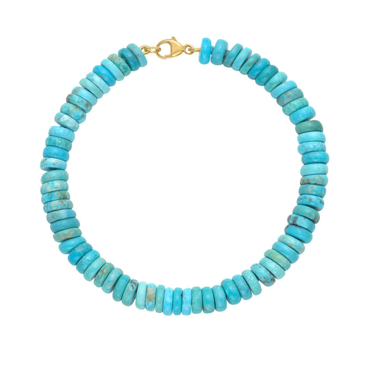Turquoise Bead Bracelet
