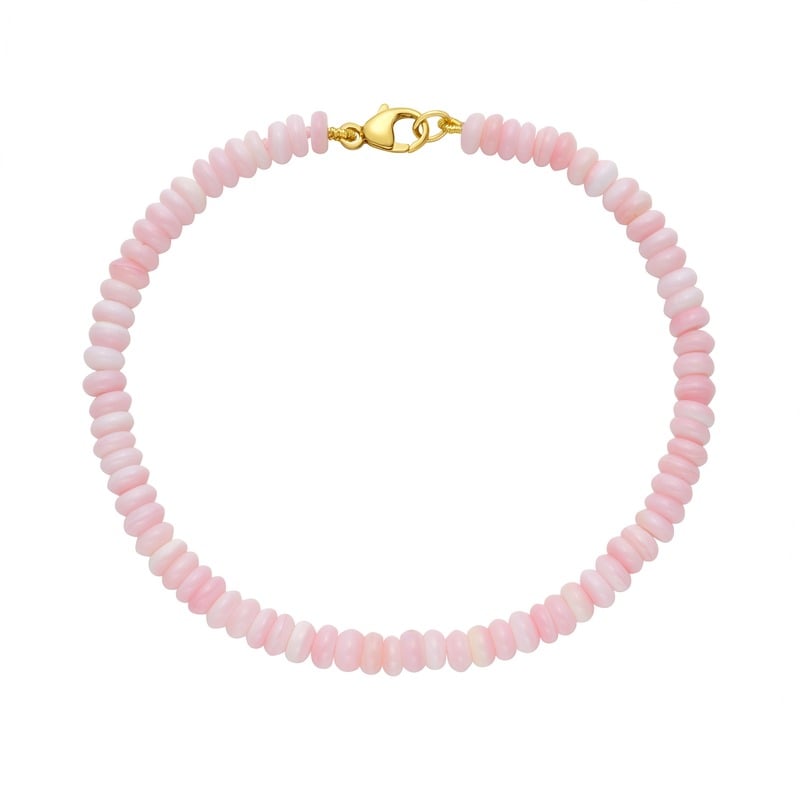 Conch Shell Bead Bracelet