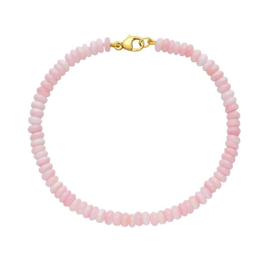 Conch Shell Bead Bracelet