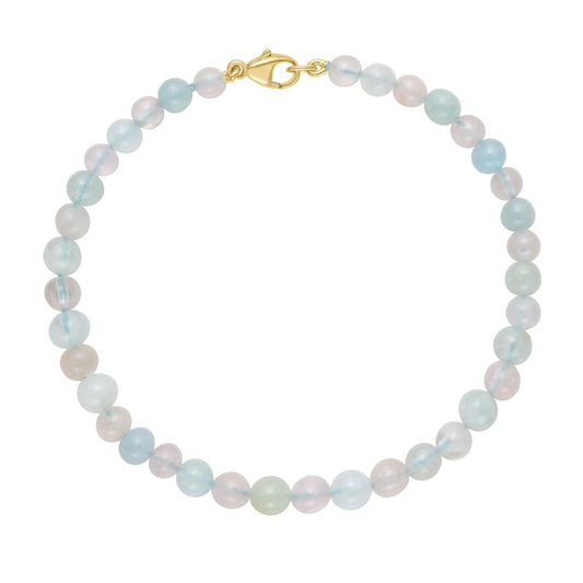 Quartz Bead Bracelet
