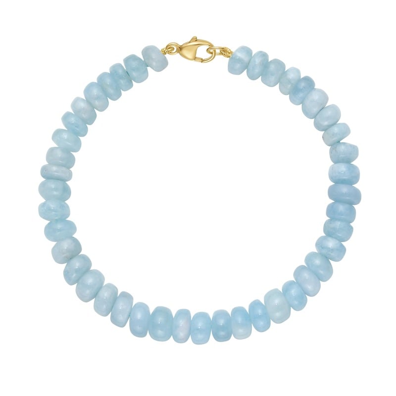 Aqua Bead Bracelet