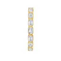 Emerald Cut Diamond Eternity Ring
