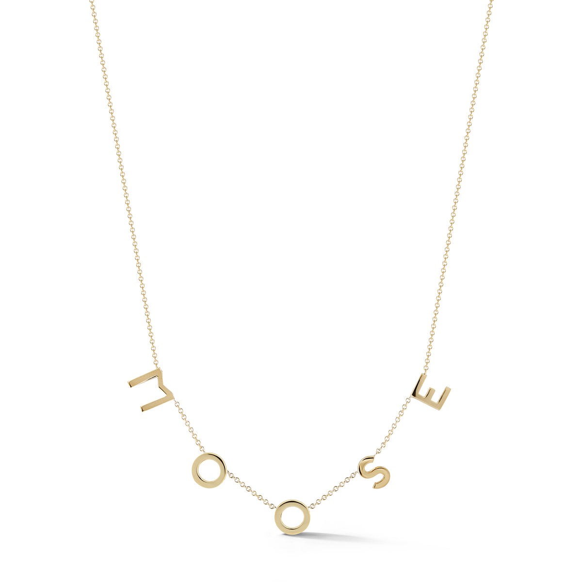 "Custom" Multi Initial Necklace