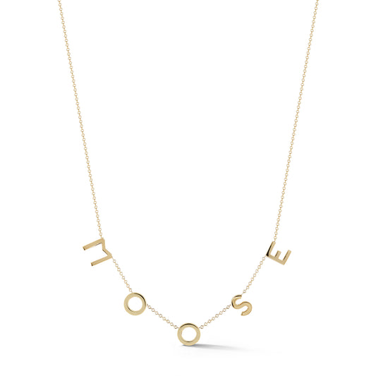 "Custom" Multi Initial Necklace