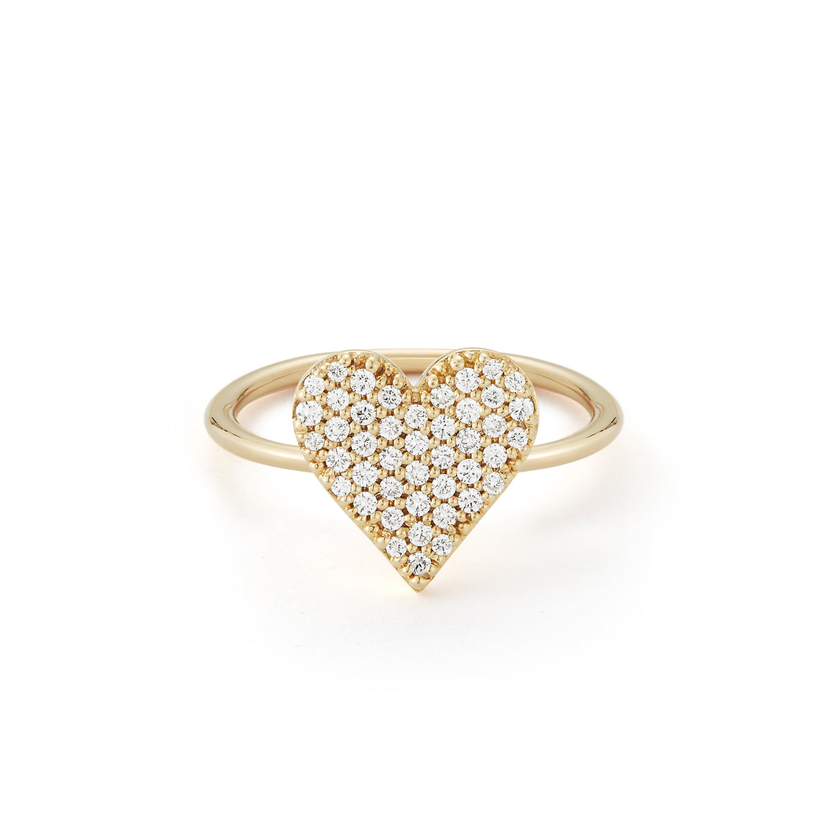 Diamond Heart Ring