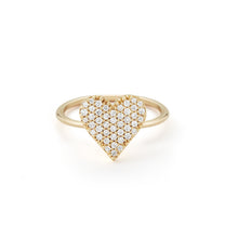 Diamond Heart Ring
