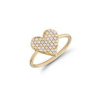 Diamond Heart Ring