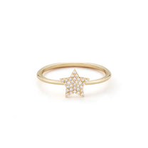 Mini Diamond Star Ring