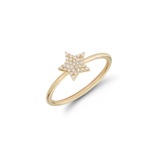 Mini Diamond Star Ring