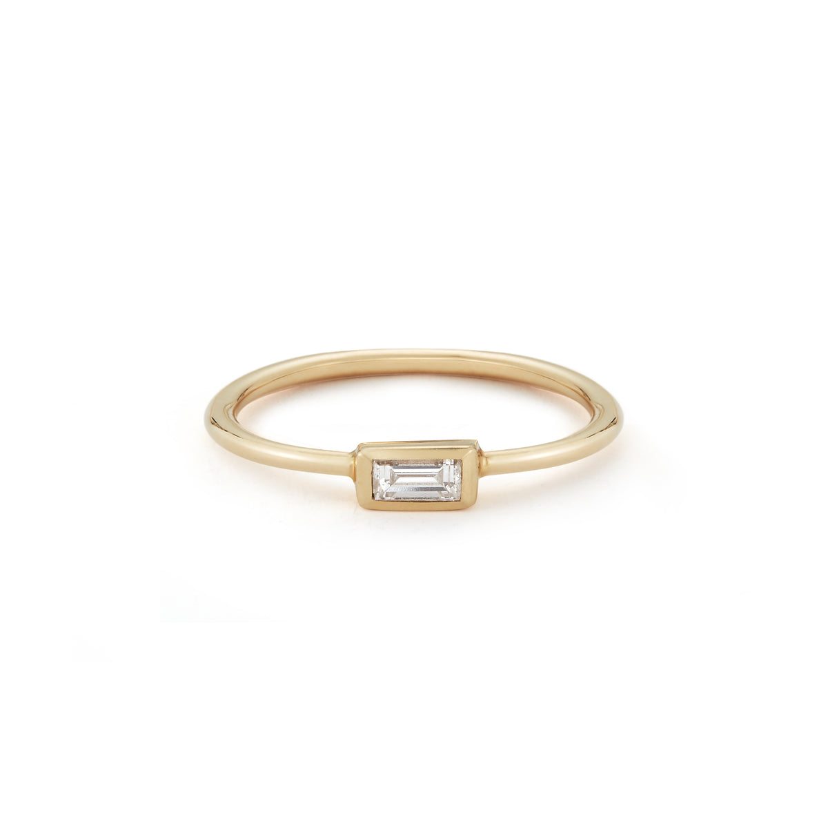 Small Baguette Ring – Diamond