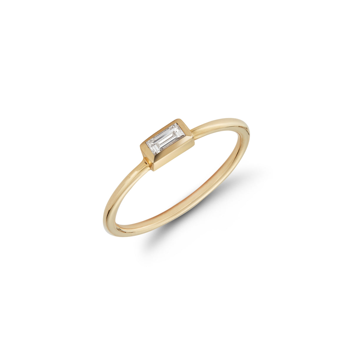 Small Baguette Ring – Diamond