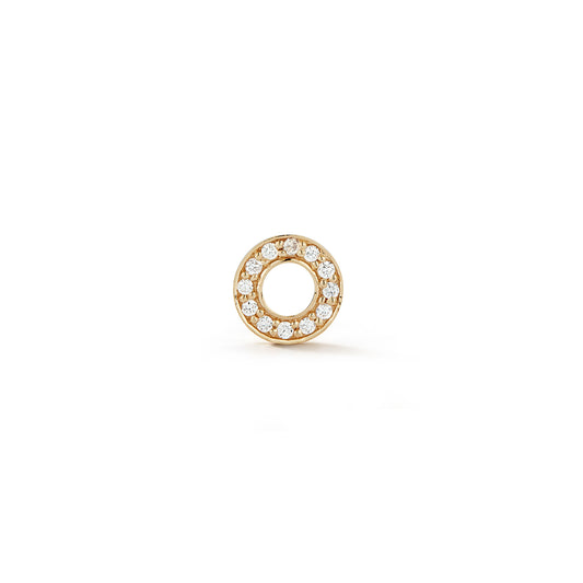 Diamond Initial Stud