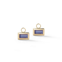 Large Baguette Charm – Amethyst