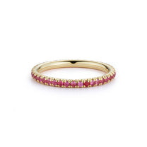 Pink Sapphire "Forever" Ring